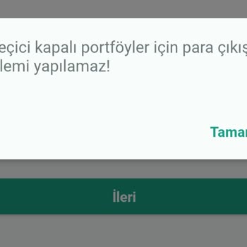 Kuveyt Türk Yatırım Hesabında Para Çekme Sorunu