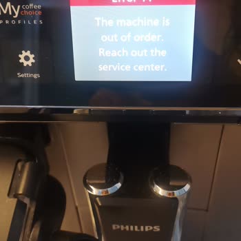 Philips Kahve Makinesi Sürekli E11 Hatası Veriyor