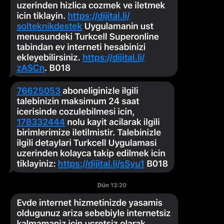 Sürekli Kesilen İnternet Ve Yüksek Cayma Bedeli Sorunu