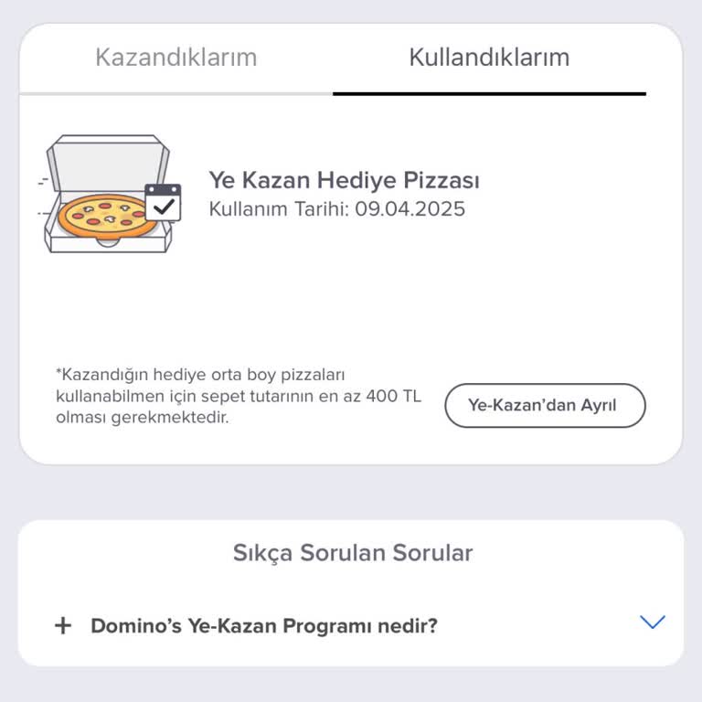Hediye Pizza Kampanyasında Yanıltıcı Bilgi