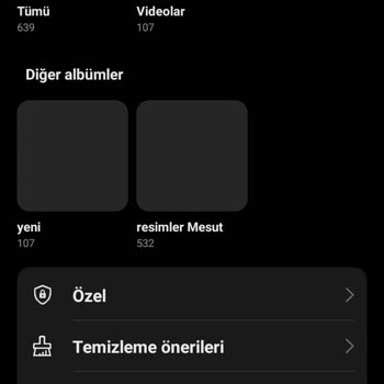 Fotoğraf Ve Videolar Klasör Taşıma Sonrası Açılmıyor