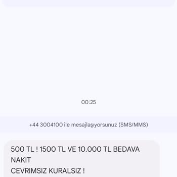 Vaycasino Israrlı Ve Rahatsız Edici SMS'ler