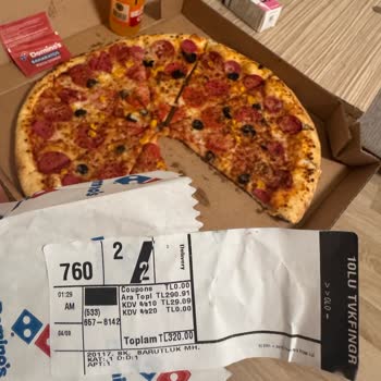 Domino's Siparişimde Eksik Malzeme Sorunu