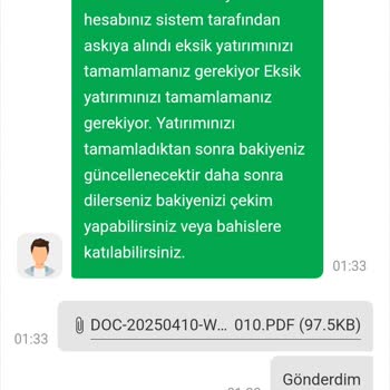 Para Yükleme Sorunu Ve Çözüm Eksikliği