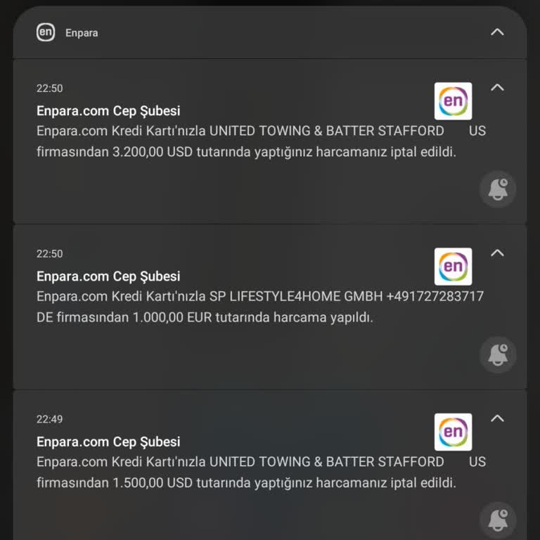 Enpara.com Güvenlik Açığı: Yurt Dışı Harcamaları Onaysız Gerçekleşti