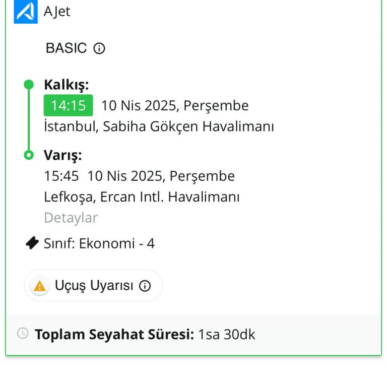 Kıbrıs Bileti İçin Erken Para İadesi Beklentisi