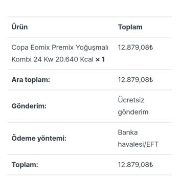 Evinidiz Kombi İadesinde Sürekli Oyalama Ve Gecikme