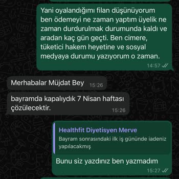İade Edilmeyen Ücret Ve Sürekli Ertelenen Sözler