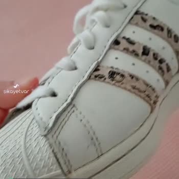 Adidas Superstar Ayakkabıda Deri Soyulması