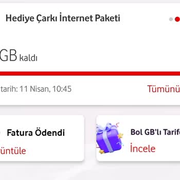 Vodafone Çark Çevir Hüsranı: Kazandığım İnternet Kullanılamıyor!