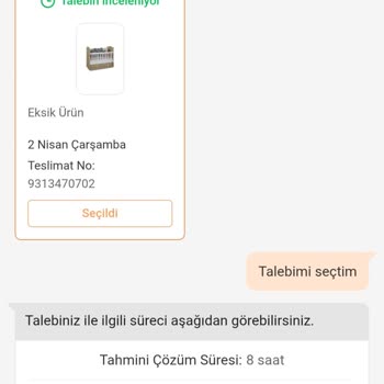 Eksik Parçalı Beşik Ve Yanıtsız Destek Talebi Mağduriyeti