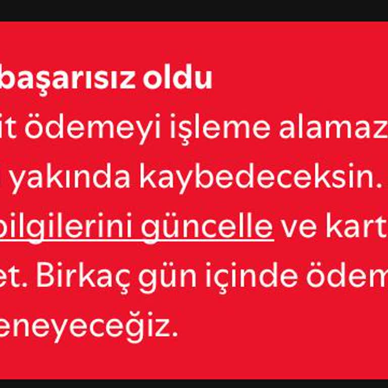 Papara Kartımla Spotify Aboneliği Alamıyorum