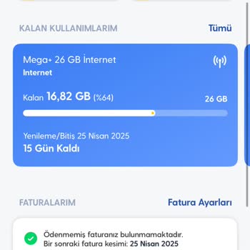 Hatalı Data Kullanım Ücreti Yansıtılması