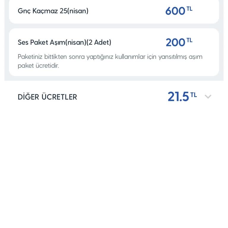 Paket Aşım Ücreti Haksızlığı