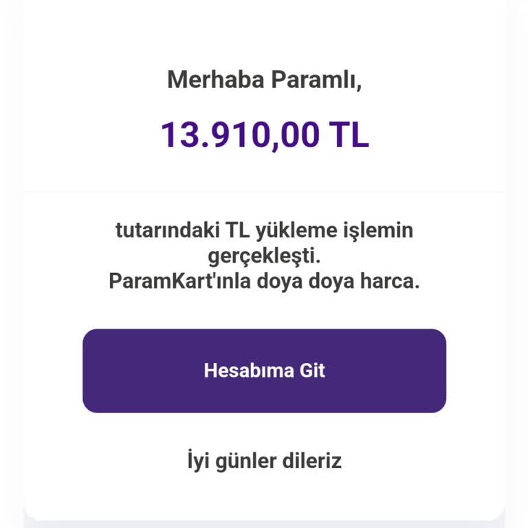 Param Hesaba Gelen Para Ve Giriş Sorunu