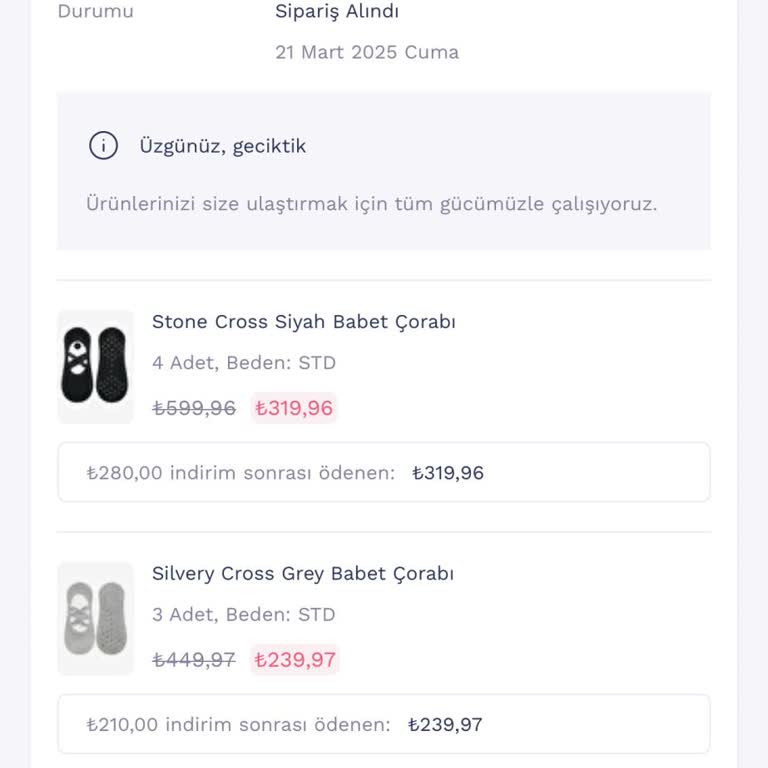 Penti Siparişim Neden Hala Gönderilmedi?