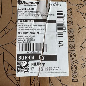 Hasarlı Ürün Teslimatı Ve İade Talebi