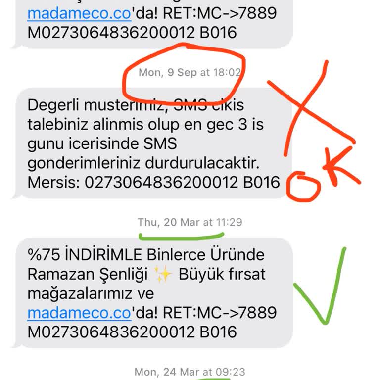 Israrlı SMS'ler Yeterince Can Sıkıcı Oldu