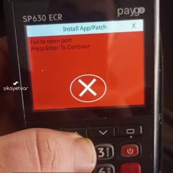 Paygo Pos Makinesi Arızası