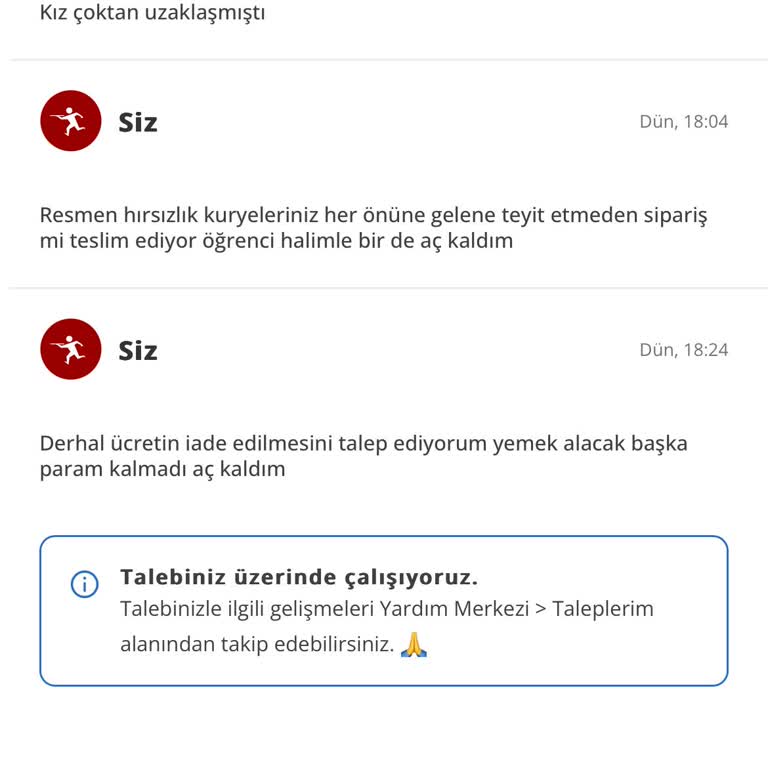 Yanlış Teslimat Ve İletişim Sorunları: Aç Kalan Öğrenci