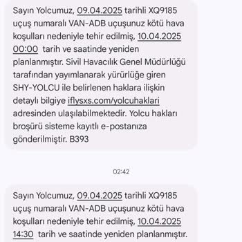 Uçuş Ertelemesi Ve Araç Kiralama Mağduriyeti