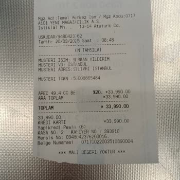 Teslimat Tamam, Plaka Evrakları Eksik