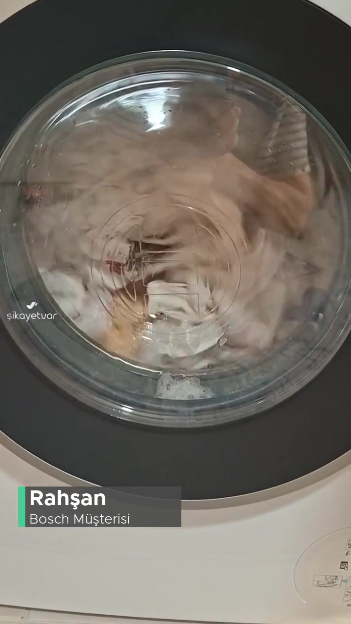Bosch Çamaşır Makinesi Çamaşırları Durulamadan Bırakıyor videonun kapak resmi