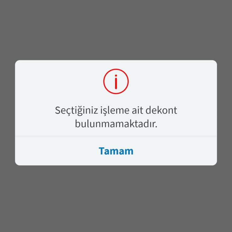 Halkbank Mobil Bankacılıkta Dekont Sorunu!