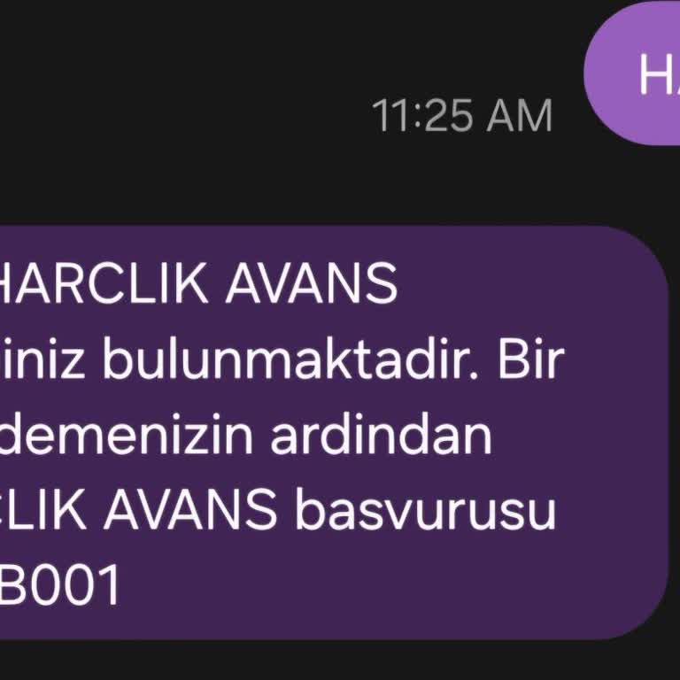 Harçlık Avansım Yanlışlıkla Kapandı, Sorunum Çözülmüyor