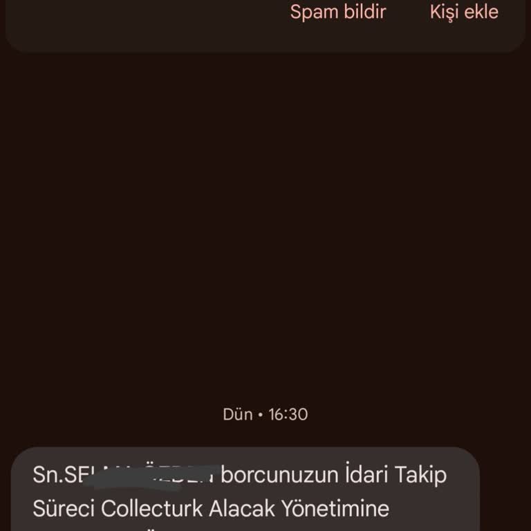 Yanlış İcra Mesajları Ve Ulaşılamayan Müşteri Hizmetleri