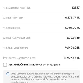Sigorta Poliçesi İptalinde Fahiş Faiz Mağduriyeti