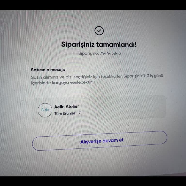 Bir Ay Geçti Ürün Yok İade Yok!