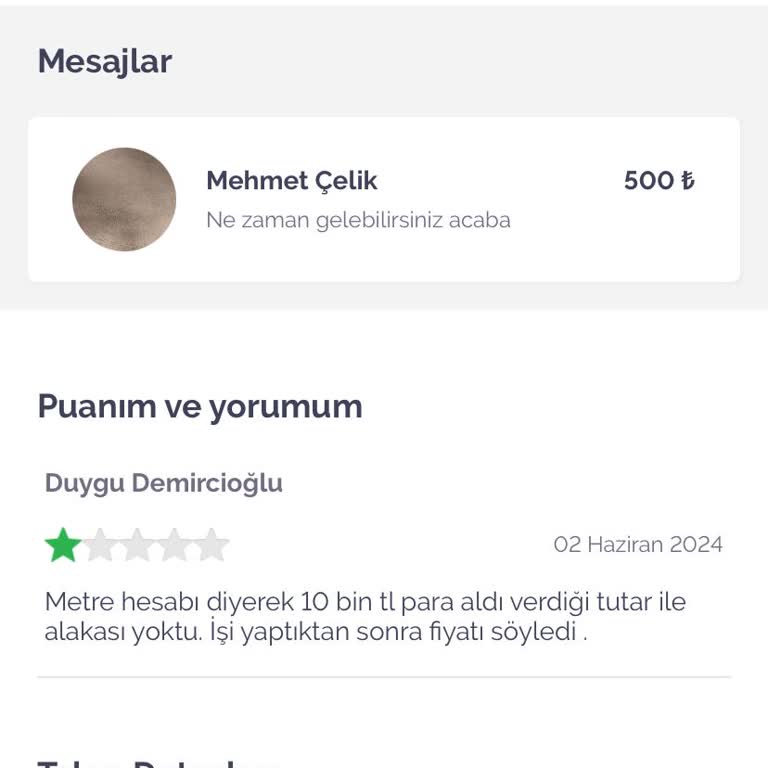 Yanıltıcı Hizmet Bedeli Ve Geri Ödenmeyen Para