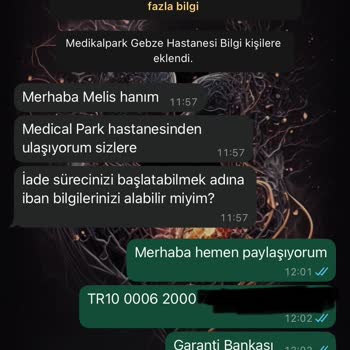 İade Edilmeyen Ödeme Ve İletişim Eksikliği