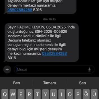 Ayakkabı Dikiş Hatası Ve Garanti Sorunu