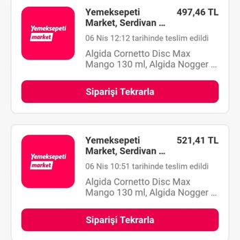 Yemeksepeti Market'te Kaybolan Sipariş Ve İade Sorunu