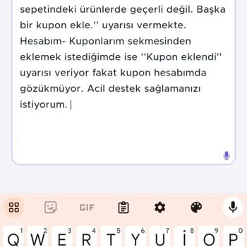 Geçersiz Hepsiburada Kodu Sorunu