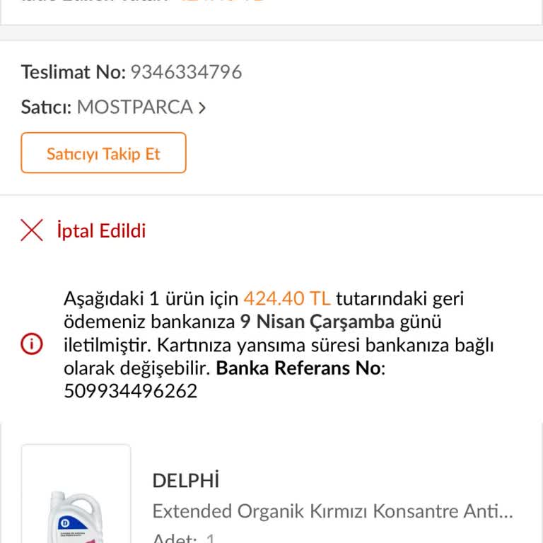 Sipariş İptali Ve İlgisiz Müşteri Hizmeti Mağduriyeti
