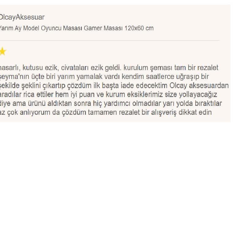 Yorum Engeli Ve Müşteri Deneyimi