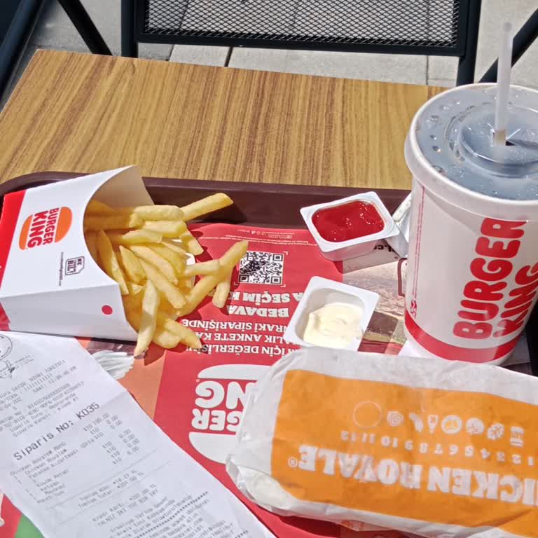 Burger King Gölbaşı Şubesinde Ürün Eksikliği Ve Hizmet Sorunları