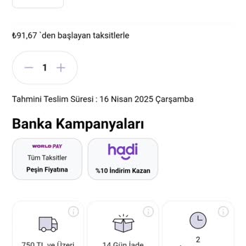 Kampanya Ürünü Stokta Olmasına Rağmen Gönderilmedi