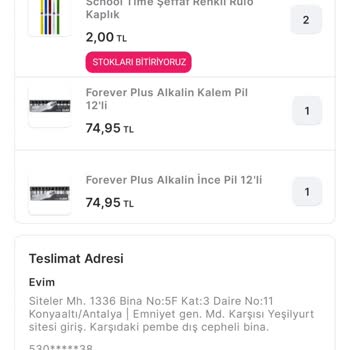 Eksik Teslimat Ve İlgisiz Müşteri Hizmeti