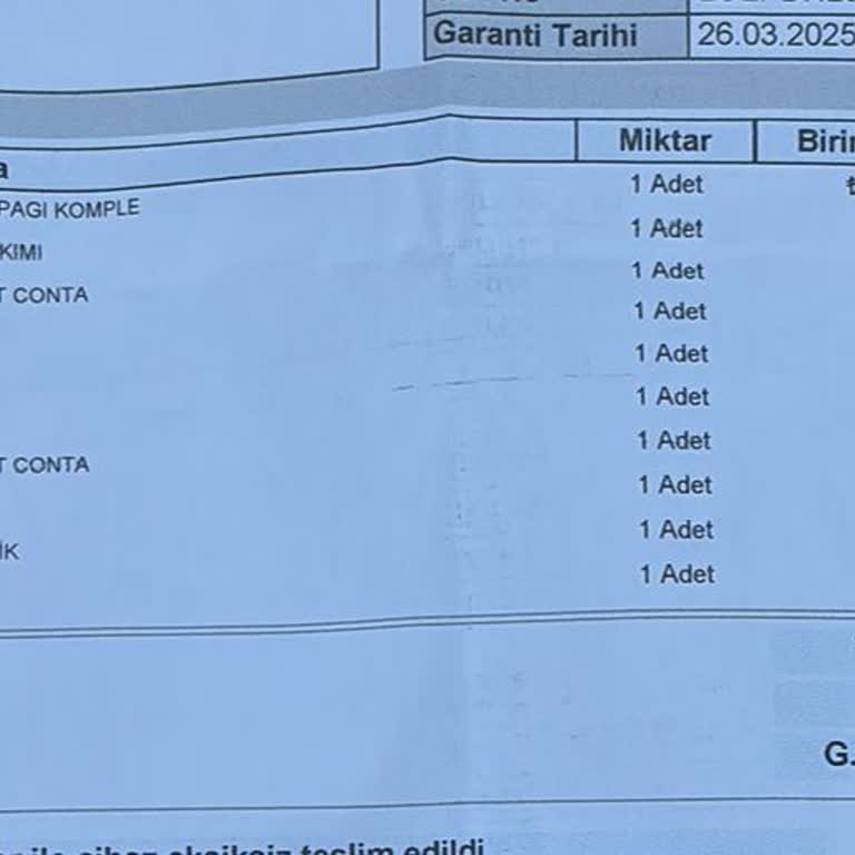 Garanti Kapsamı Dışında Kalan Motor Arızası Ve Yüksek Masraf