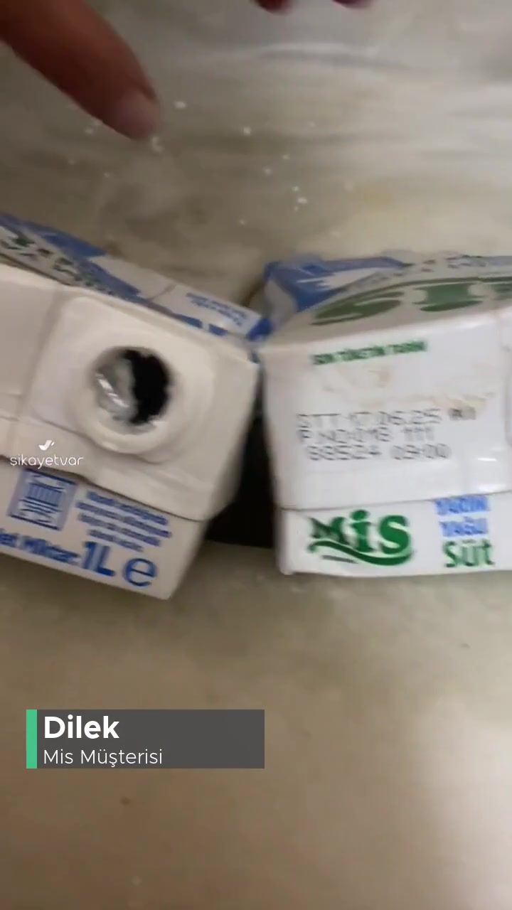 Tarihi Henüz Geçmemiş ve Paketi Dahi Açılmamış Küflü Mis Marka Süt videonun kapak resmi