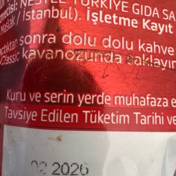Bozuk Nescafe Ürünü İle Karşılaşma