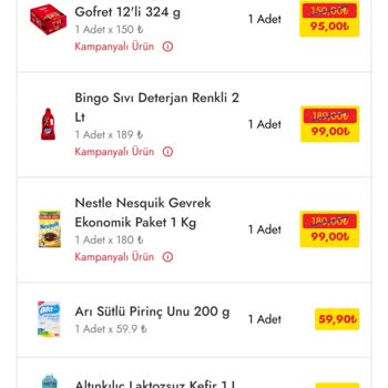 Şok Marketler Eksik Ürün Ve İade Sorunu: Şok Cep'ten İlk Siparişte Hayal Kırıklığı