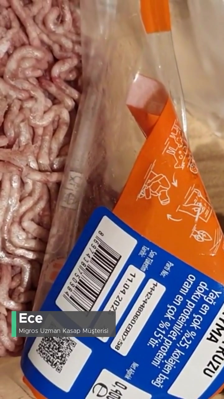 Migros Uzman Kasap Kıyma Son Kullanma Tarihinden Önce Bozuk Çıktı videonun kapak resmi