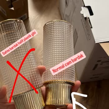 Karaca'dan Aldatıcı Bardak Takımı Deneyimi