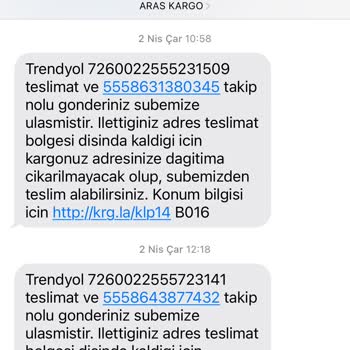 Aras Kargo'nun Adrese Teslimat Sorunu Ve Müşteri Mağduriyeti