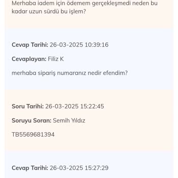 İade Ücreti Sorunu Ve Sürekli Ertelemeler